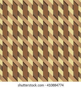 wicker seamless pattern