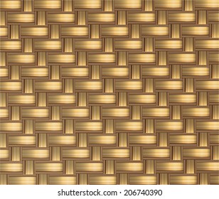 Wicker Seamless Pattern  Vector (Set 6)