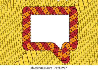 Wicker talk bubble