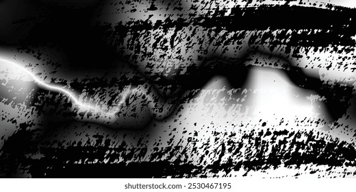 Wide banner design. Red sports racing texture on gray background.