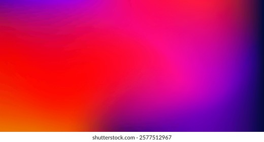 wide beautiful vivid colorful gradient background