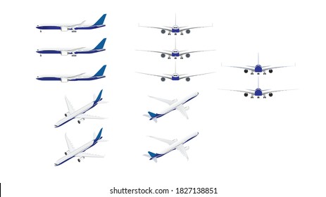 Wide Body Aircraft with Folding Wings