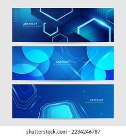 Wide Cyber security internet and networking concept. Hi-tech vector illustration with various technology elements. Abstract global sci fi concept. Digital internet communication on blue background.