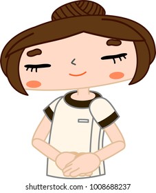Wide facial esthetician2 bow.eps
This is a vector illustration.