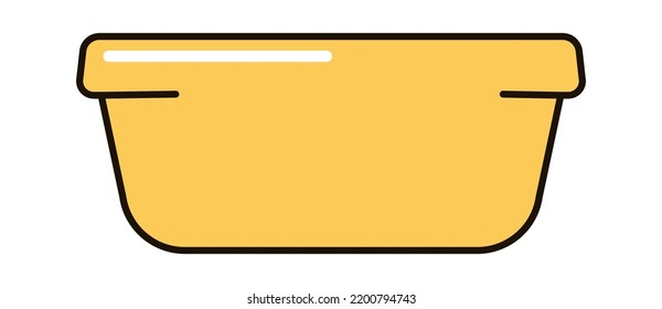 Gran maceta de flores. Ilustración del vector