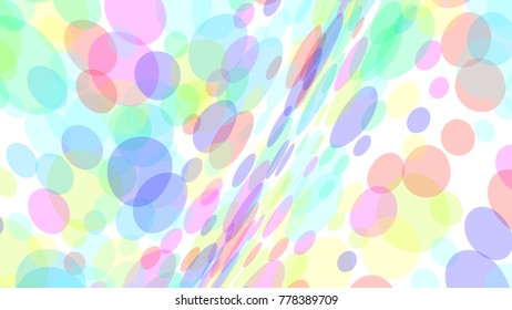 Wide format abstract background. Stipple effect. Composition of rhythmic multicolor mosaic tiles. Decorative spectrum background. Full HD 4K colorful wallpaper. Vector EPS10 with transparency