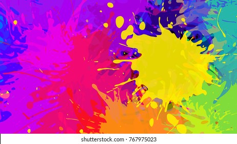 Paint Splash Multicolor Hd Stock Images Shutterstock