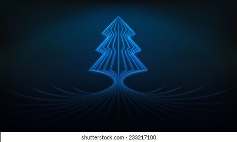wide format card vector background