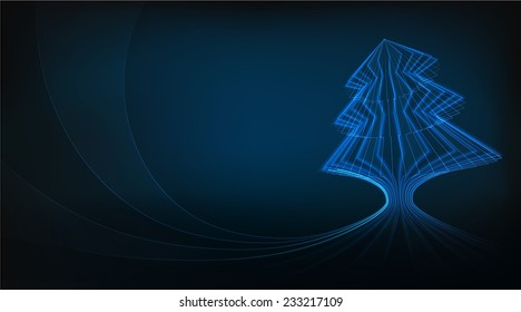 wide format card vector background