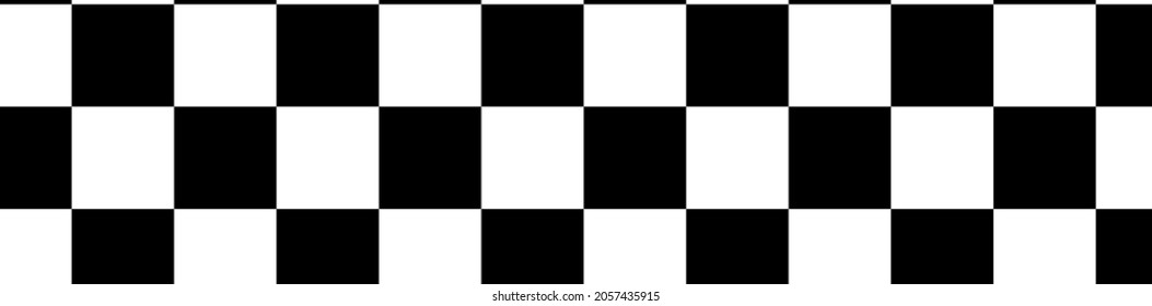 Wide Format Checkered Patteren Background Chequered Stock Vector ...