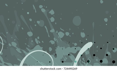 Wide format floral grunge background. Vector EPS10 without gradient with transparency. Place for text. Nature ecology theme. Background for presentation. Digitally wallpaper. 16 : 9