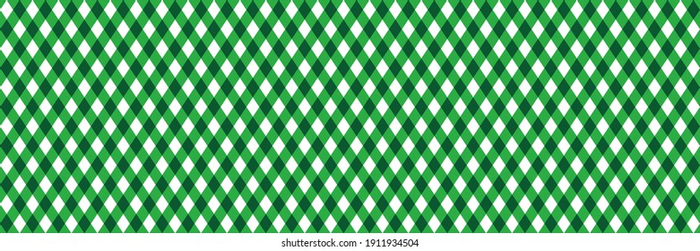 wide green diagonal stripes seamless vector pattern