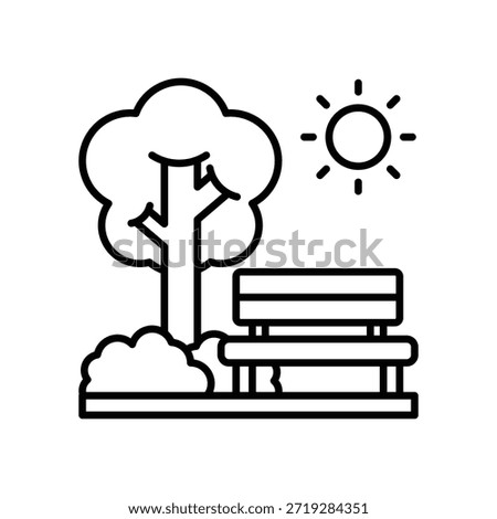 Wide green open space landscape with fresh grass and blue sky for urban ecological environment