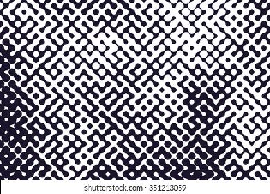 Wide halftone background - vector illustration 