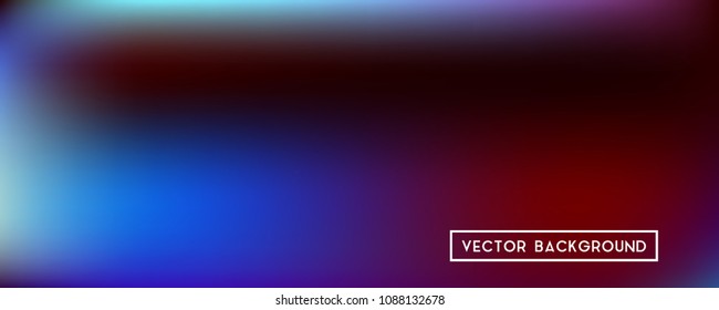 Wide headers modern deep background. Narrow smooth blurred futuristic template. Bright  desert  hologram style backdrop. Blank Holographic spectrum gradient for printed products, covers.