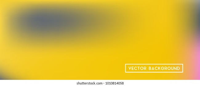 Wide headers modern yellow background. Narrow smooth blurred futuristic template. Bright desert hologram style backdrop. Blank Holographic spectrum gradient for printed products, covers.