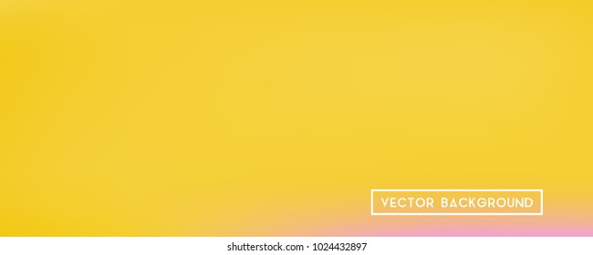 Wide headers modern yellow background. Narrow smooth blurred futuristic template. Bright desert hologram style backdrop. Blank Holographic spectrum gradient for printed products, covers.