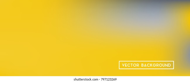 Wide headers modern yellow background. Narrow smooth blurred futuristic template. Bright desert hologram style backdrop. Blank Holographic spectrum gradient for printed products, covers.