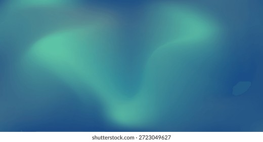 Amplia Imagen abstracta digital Horizontal, azul oscuro, verde y gradaciones amarillas. Fondo simple.