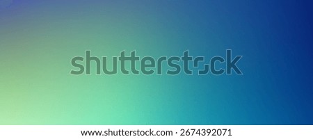 wide horizontal digital abstract image, dark blue, green, and yellow gradations.