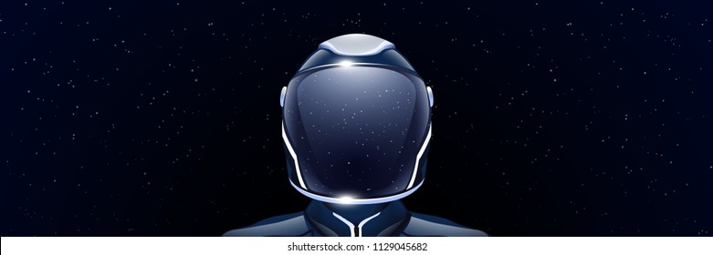 wide image of spaceman