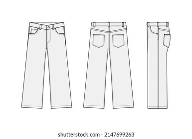 5,665 Straight pants Images, Stock Photos & Vectors | Shutterstock