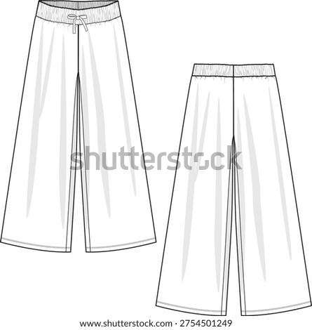 wide leg lounge pull on pants
