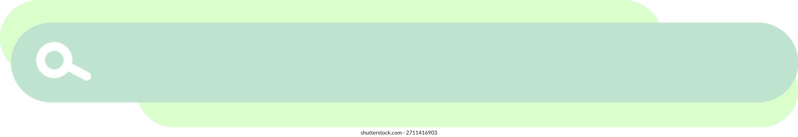 Vector ancho, de forma de barra verde claro con un elemento de nube, ideal para un fondo o Anuncio en una interfaz de Web.