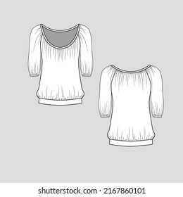 15,877 Blouse template Images, Stock Photos & Vectors | Shutterstock