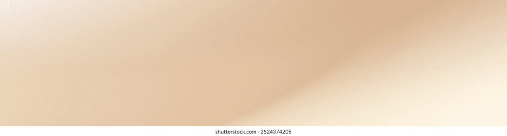Amplio degradado de color dorado desnudo. Fondo de degradado simple