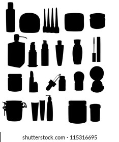 Wide range of cosmetic jars