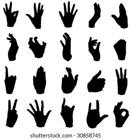 A wide range of hand movements