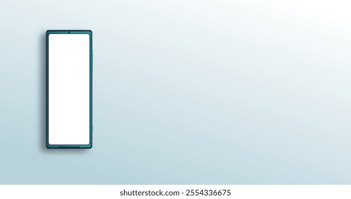 wide screen smartphone vector background