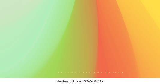 Wide stripped background. Stripes with color transition. Abstract background with dynamic effect and vibrant gradients. Illustration for cover, screen, brochure, poster, presentation, flyer or banner.