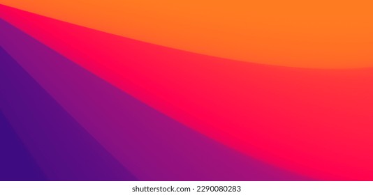 Wide stripped background. Stripes with color transition. Abstract background with dynamic effect and vibrant gradients. Illustration for cover, screen, brochure, poster, presentation, flyer or banner.