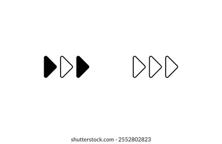 Wide vector icon stock illustration
