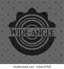 Wide-angle dark emblem