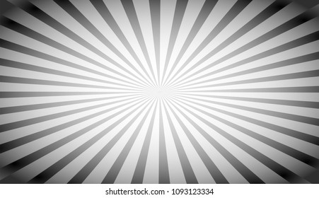 Wider Gradation sunburst background
