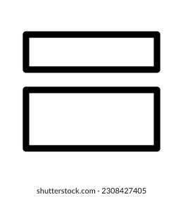 Widget Icon Vector Symbol Design Illustration