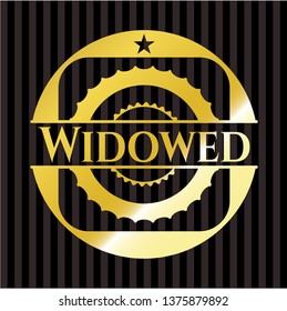 Widowed gold badge