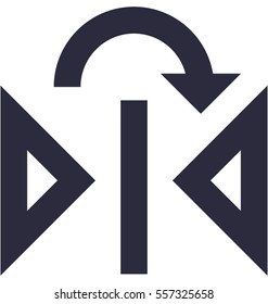 Width Vector Icon 