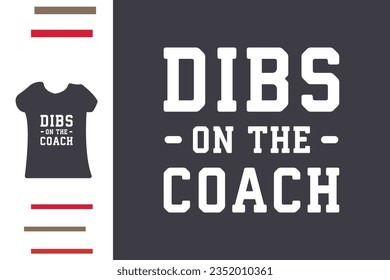 Wife of coach t shirt design