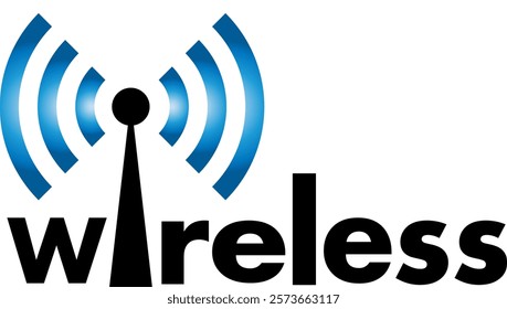 Wife icon vector, wireless internet sign isolated on a white background, vector illustration 