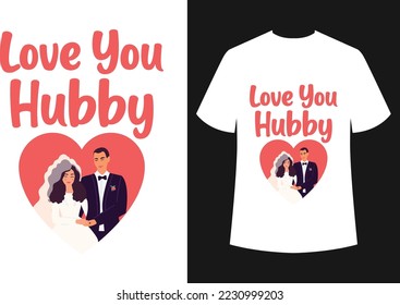 Wife t-shirt design for all types of commercial use and also the file is easily editable. The design is best for t-shirt businesses and personal use.