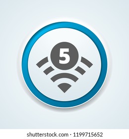 Wi-Fi 5 generation button illustration