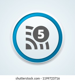 Wi-Fi 5 generation button illustration