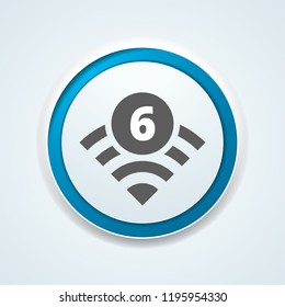 Wi-Fi 6 generation button illustration