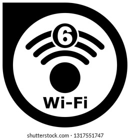 Wi-Fi 6 generation logo design