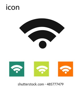Wi-fi antenna icon different colors