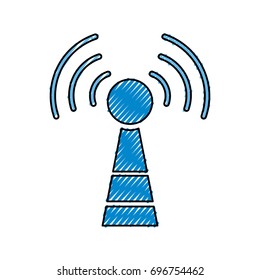 Wifi antenna symbol